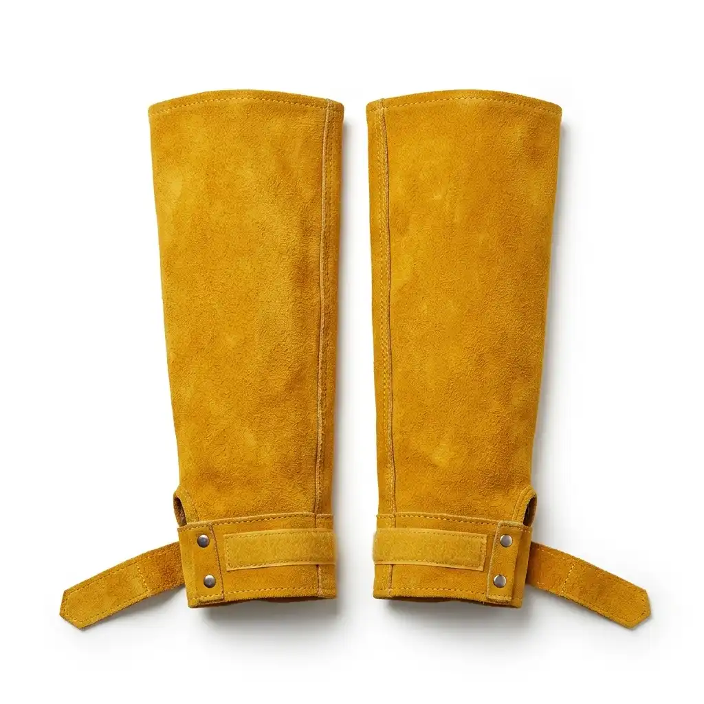 Tay áo chống nhiệt da/sợi aramid